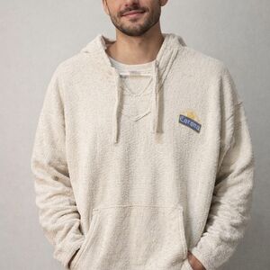 Corona Cream Hoodie for Men